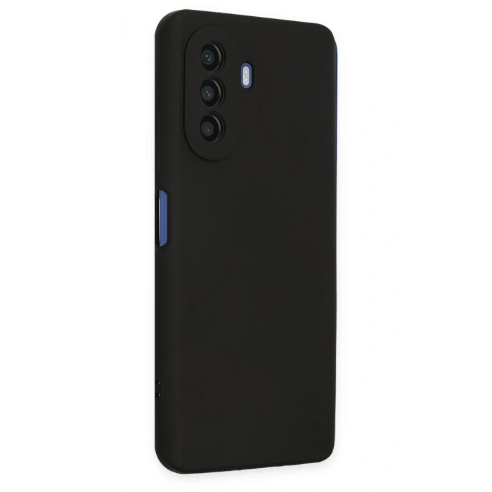 Mey İthalat®  Huawei Nova Y70 Kılıf First Silikon - Siyah