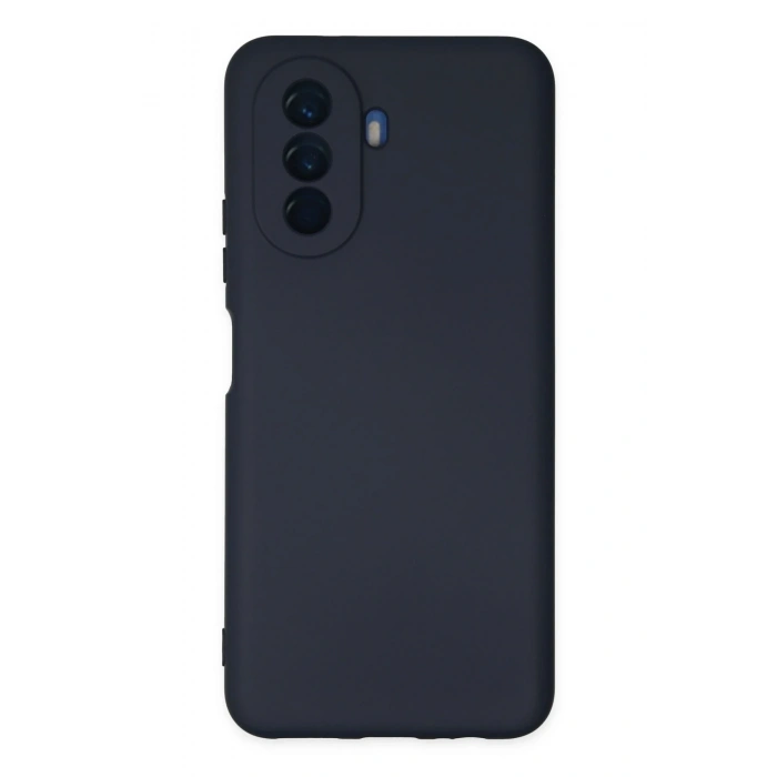 Mey İthalat®  Huawei Nova Y70 Kılıf Nano içi Kadife Silikon - Lacivert