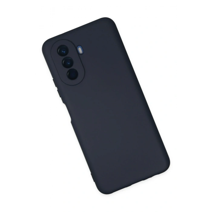 Mey İthalat®  Huawei Nova Y70 Kılıf Nano içi Kadife Silikon - Lacivert
