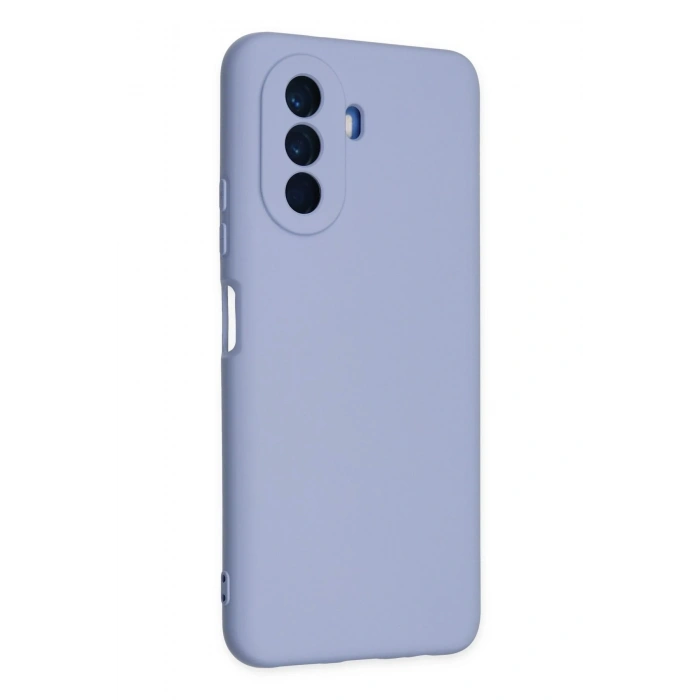 Mey İthalat®  Huawei Nova Y70 Kılıf Nano içi Kadife Silikon - Lila