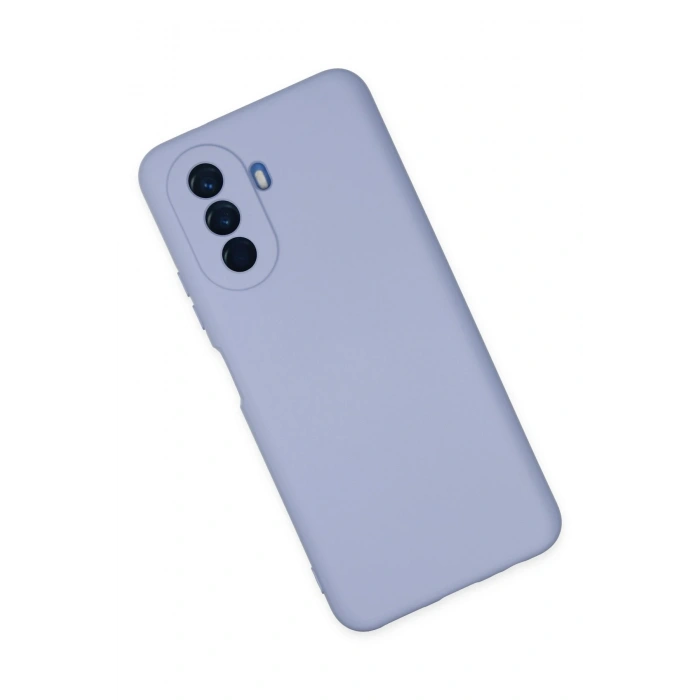 Mey İthalat®  Huawei Nova Y70 Kılıf Nano içi Kadife Silikon - Lila