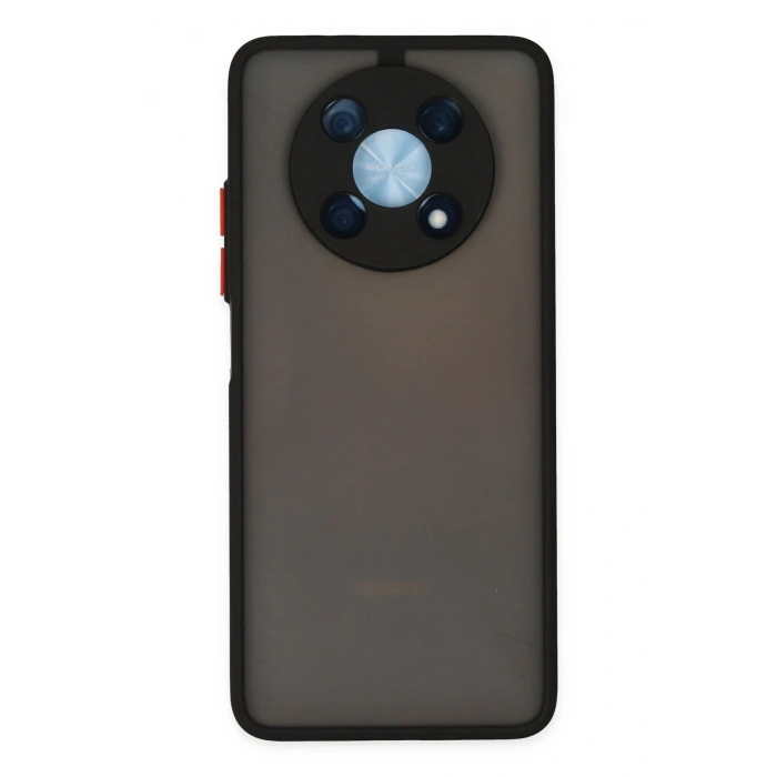 Mey İthalat®  Huawei Nova Y90 Kılıf Montreal Silikon Kapak - Siyah