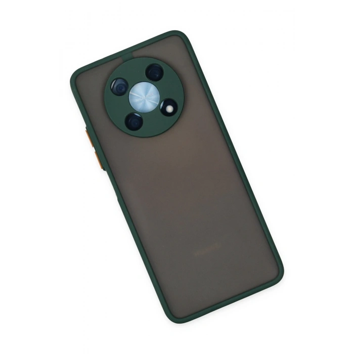 Mey İthalat®  Huawei Nova Y90 Kılıf Montreal Silikon Kapak - Yeşil