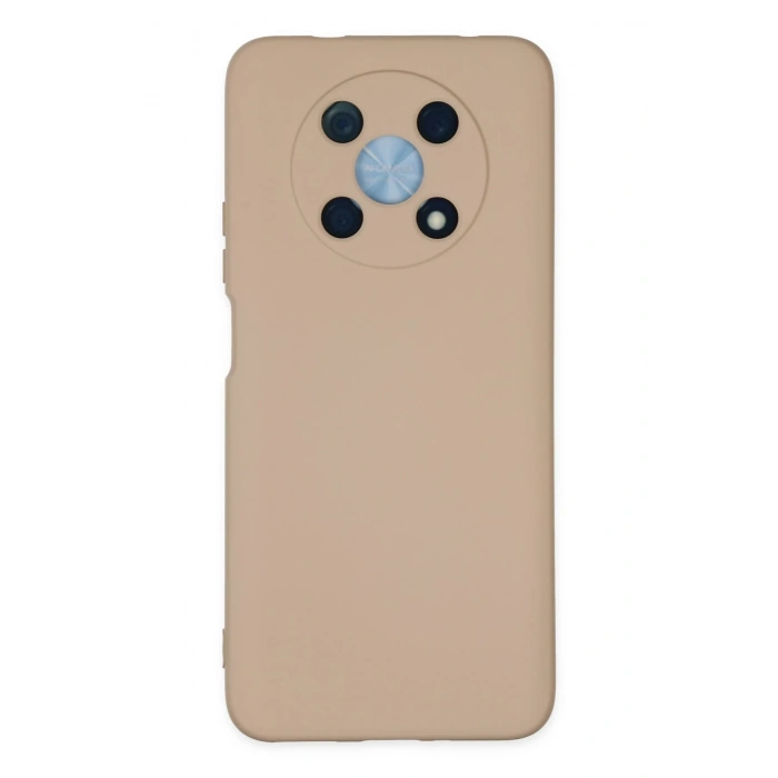 Mey İthalat®  Huawei Nova Y90 Kılıf Nano içi Kadife Silikon - Pudra