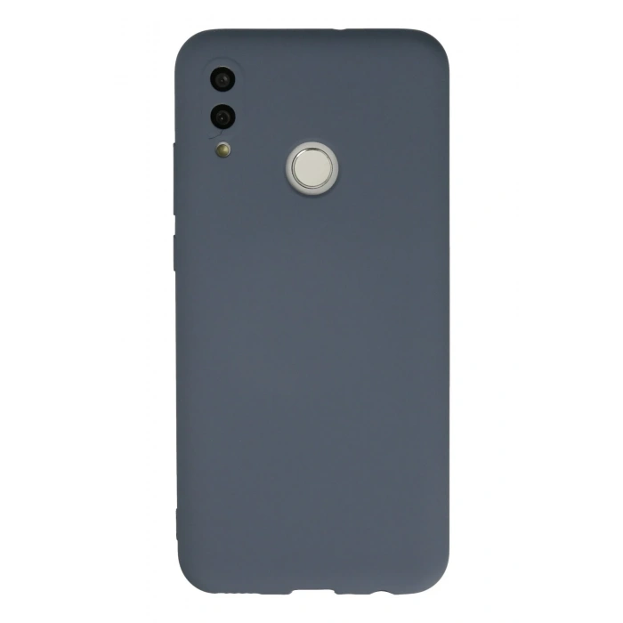 Mey İthalat®  Huawei P Smart 2019 Kılıf Nano içi Kadife Silikon - Gri