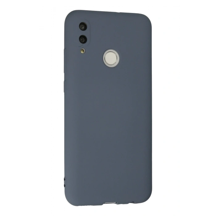Mey İthalat®  Huawei P Smart 2019 Kılıf Nano içi Kadife Silikon - Gri