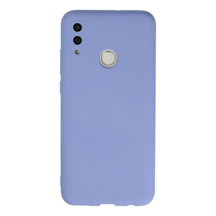 Mey İthalat®  Huawei P Smart 2019 Kılıf Nano içi Kadife Silikon - Lila