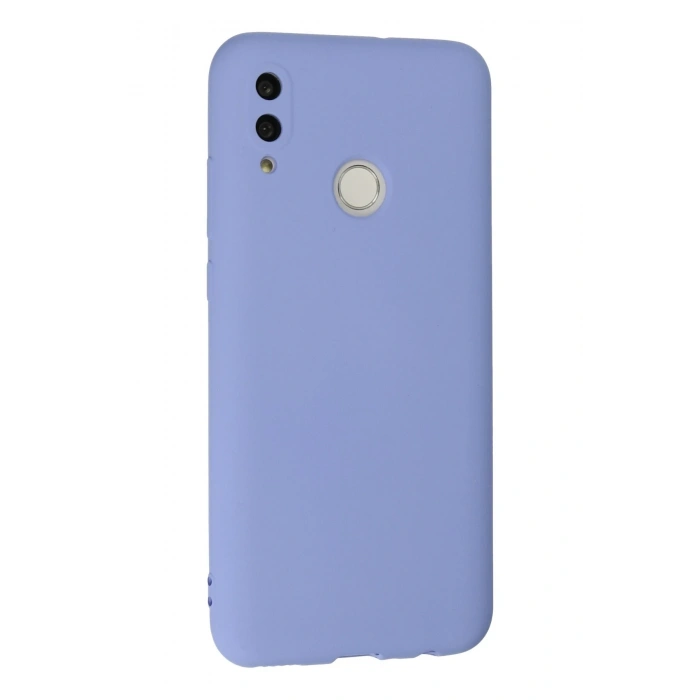 Mey İthalat®  Huawei P Smart 2019 Kılıf Nano içi Kadife Silikon - Lila