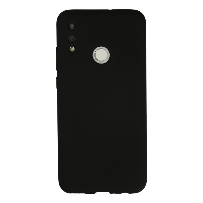 Mey İthalat®  Huawei P Smart 2019 Kılıf Nano içi Kadife Silikon - Siyah