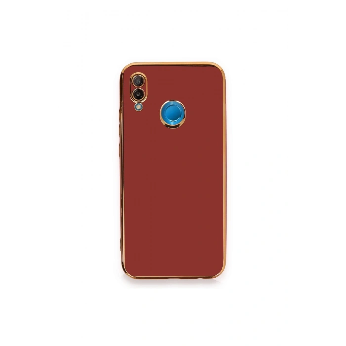 Mey İthalat®  Huawei P20 Lite Kılıf Volet Silikon - Kırmızı