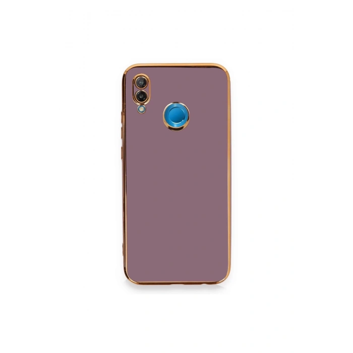 Mey İthalat®  Huawei P20 Lite Kılıf Volet Silikon - Mor
