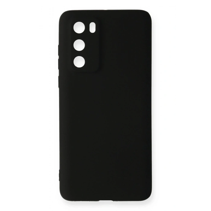 Mey İthalat®  Huawei P40 Kılıf First Silikon - Siyah