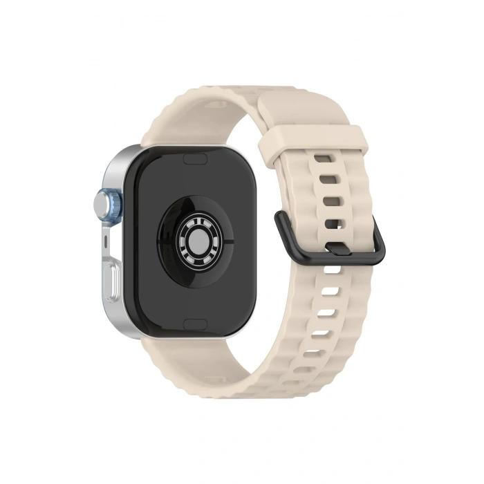 Mey İthalat®  Huawei Watch Fit 3 Klasik Kordon - Bej