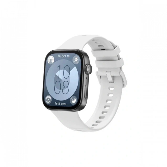 Mey İthalat®  Huawei Watch Fit 3 Klasik Kordon - Beyaz