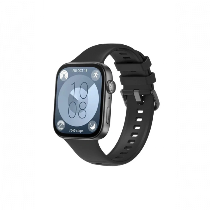Mey İthalat®  Huawei Watch Fit 3 Klasik Kordon - Siyah