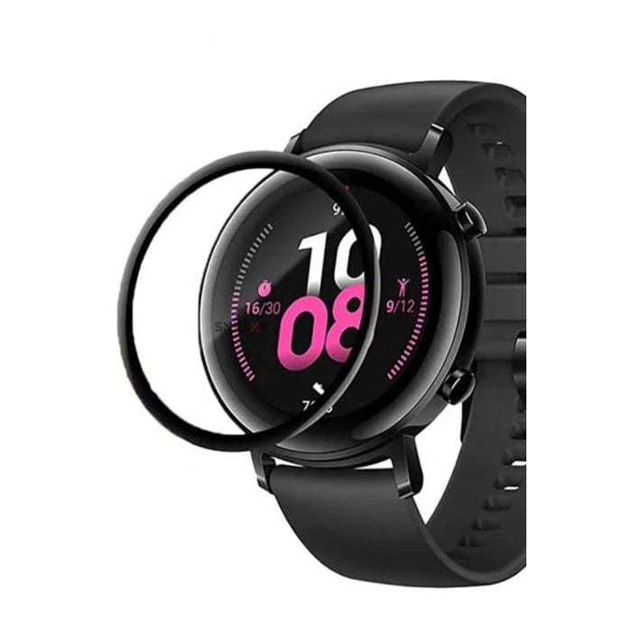 Mey İthalat®  Huawei Watch GT2e Polymer Nano Ekran Koruyucu - Şeffaf