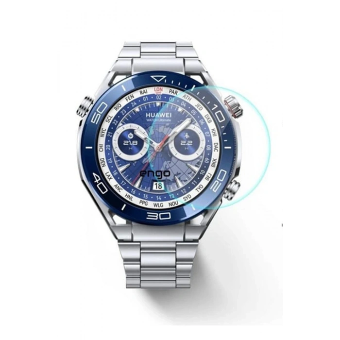 Mey İthalat®  Huawei Watch Ultimate Polymer Nano Ekran Koruyucu - Şeffaf