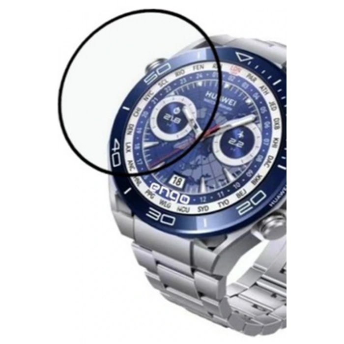 Mey İthalat®  Huawei Watch Ultimate Polymer Nano Ekran Koruyucu - Şeffaf