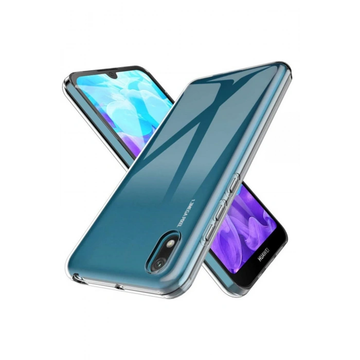 Mey İthalat®  Huawei Y5 2019 Kılıf Lüx Şeffaf Silikon