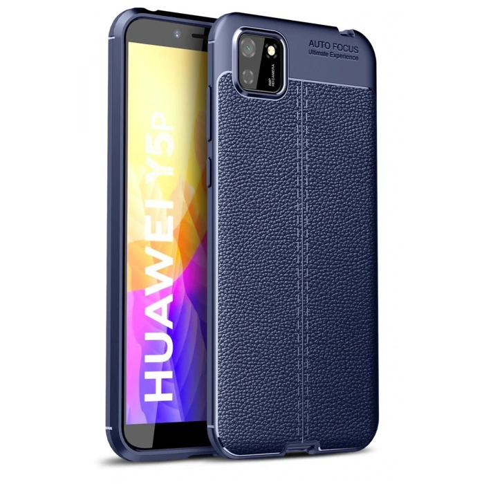 Mey İthalat®  Huawei Y5P Kılıf Auto Focus Kapak - Lacivert