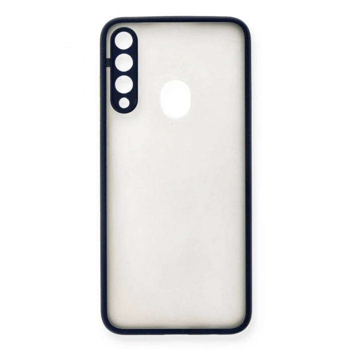 Mey İthalat®  Huawei Y6P Kılıf Montreal Silikon Kapak - Lacivert