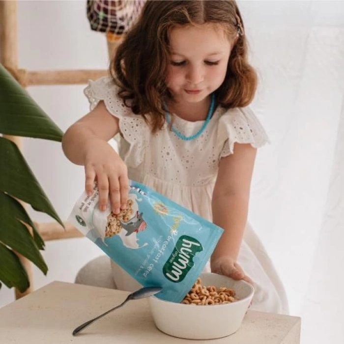 Mey İthalat® Humm Organik Tam Tahıllı ve Ballı Kahvaltılık Gevrek 80 Gr