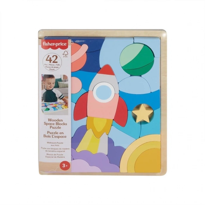 Mey İthalat® HXY42  Ahşap Uzay Yapboz