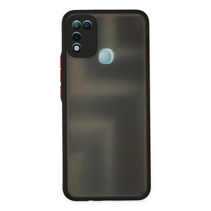 Mey İthalat®  İnfinix Hot 10 Play Kılıf Montreal Silikon Kapak - Siyah