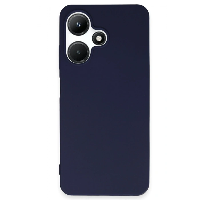 Mey İthalat®  İnfinix Hot 30i Kılıf First Silikon - Lacivert