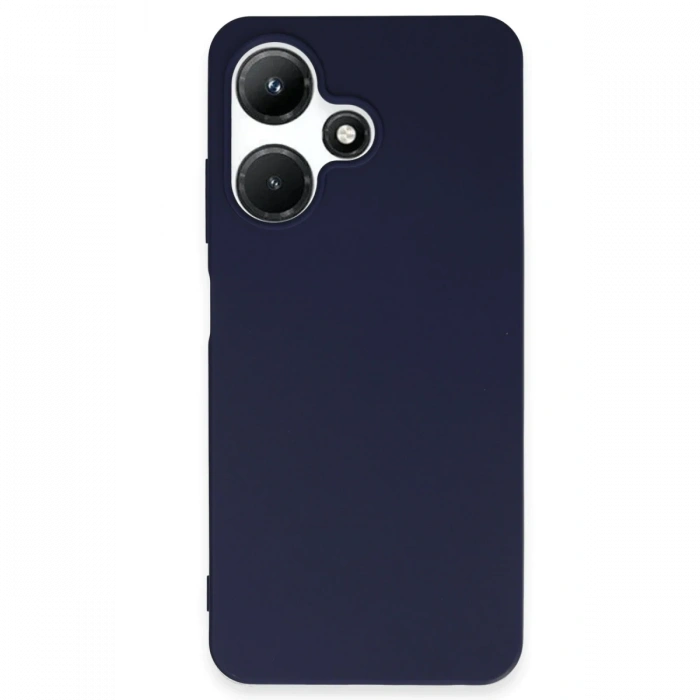 Mey İthalat®  İnfinix Hot 30i Kılıf First Silikon - Lacivert
