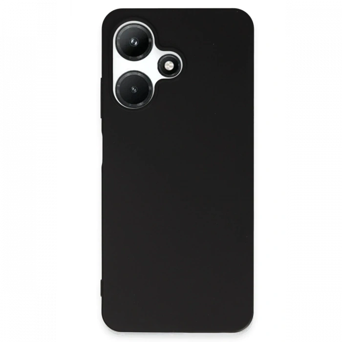 Mey İthalat®  İnfinix Hot 30i Kılıf First Silikon - Siyah