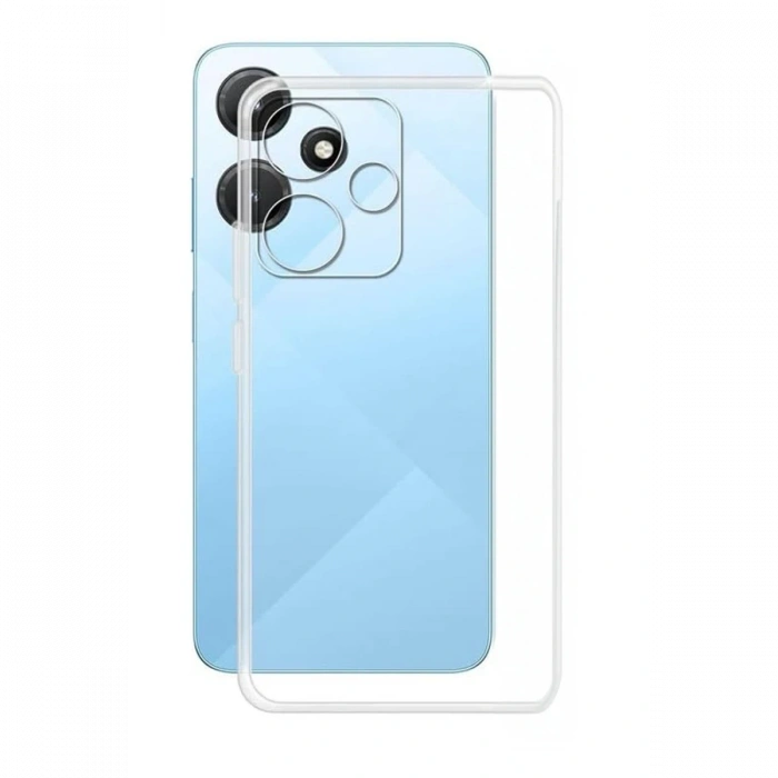 Mey İthalat®  İnfinix Hot 30i Kılıf Lüx Şeffaf Silikon