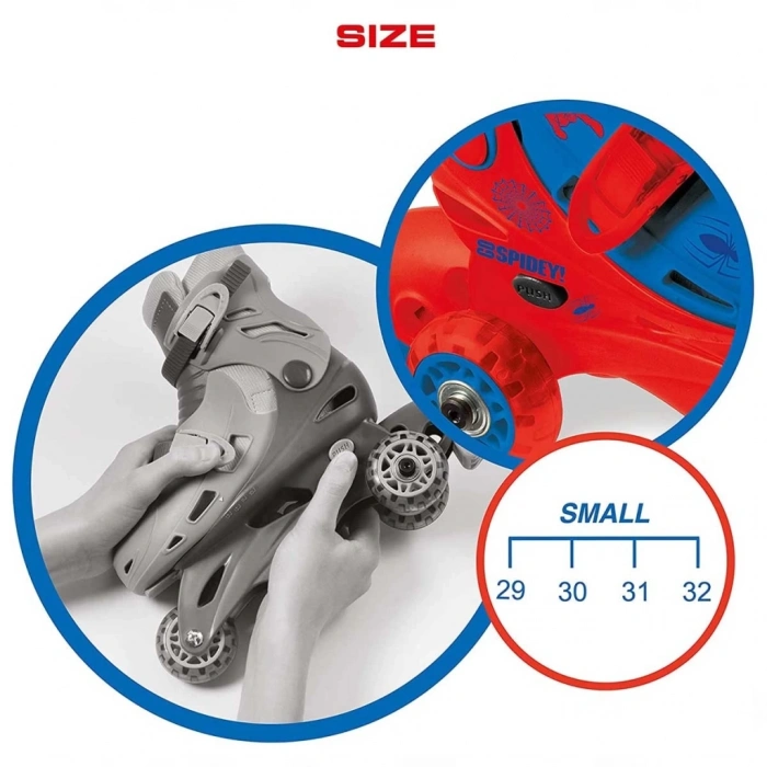 Mey İthalat®  Inline 3 Teker Paten