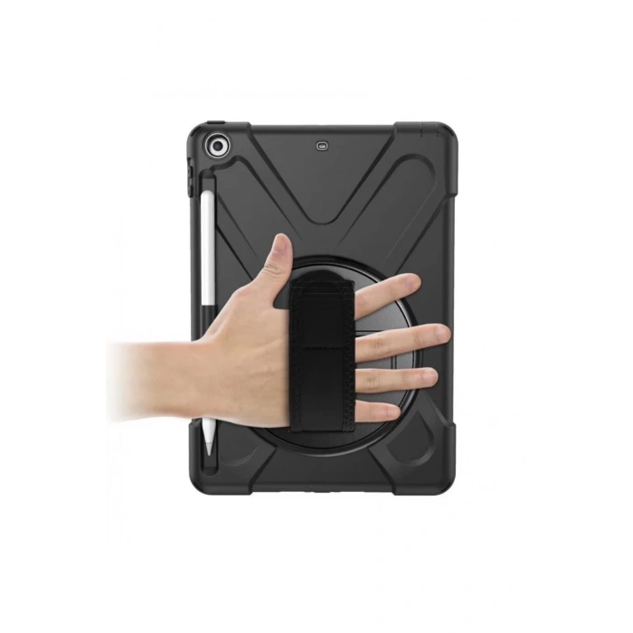 Mey İthalat®   iPad 10.2 (7.nesil) Kılıf Amazing Tablet Kapak - Siyah