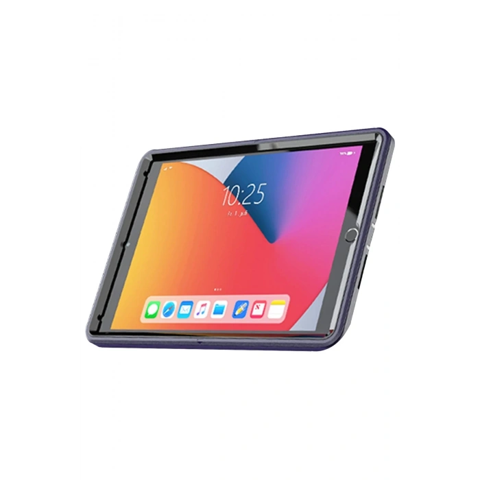 Mey İthalat®   iPad 10.2 (7.nesil) Kılıf Hand Strap Tablet Kılıfı - Lacivert