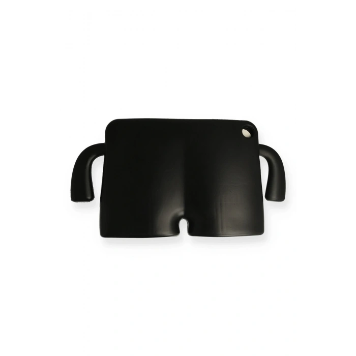 Mey İthalat®   iPad 10.2 (7.nesil) Kılıf Karakter Tablet Silikon - Siyah