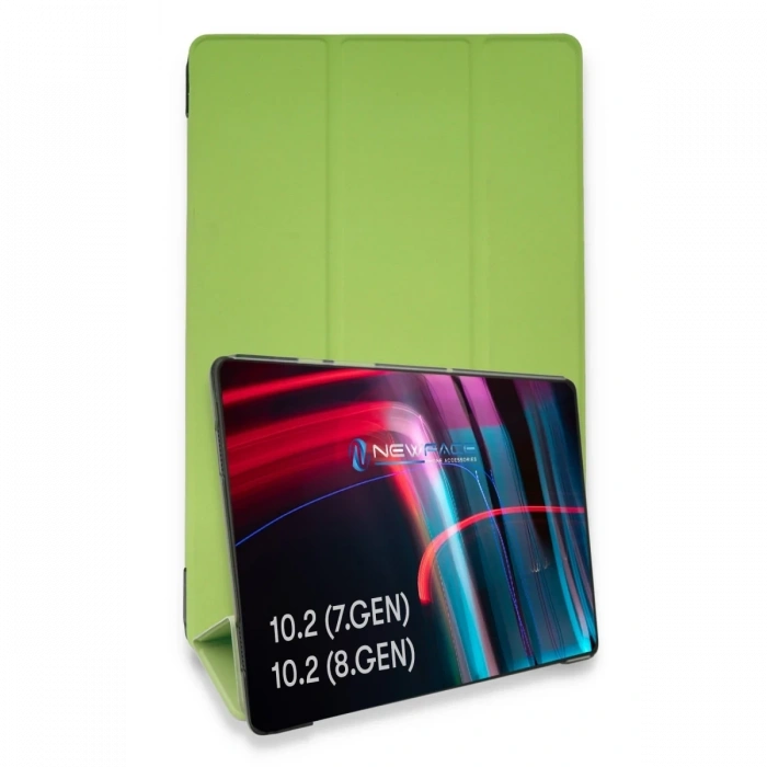 Mey İthalat®   iPad 10.2 (7.nesil) Kılıf Tablet Smart Kılıf - Açık Yeşil