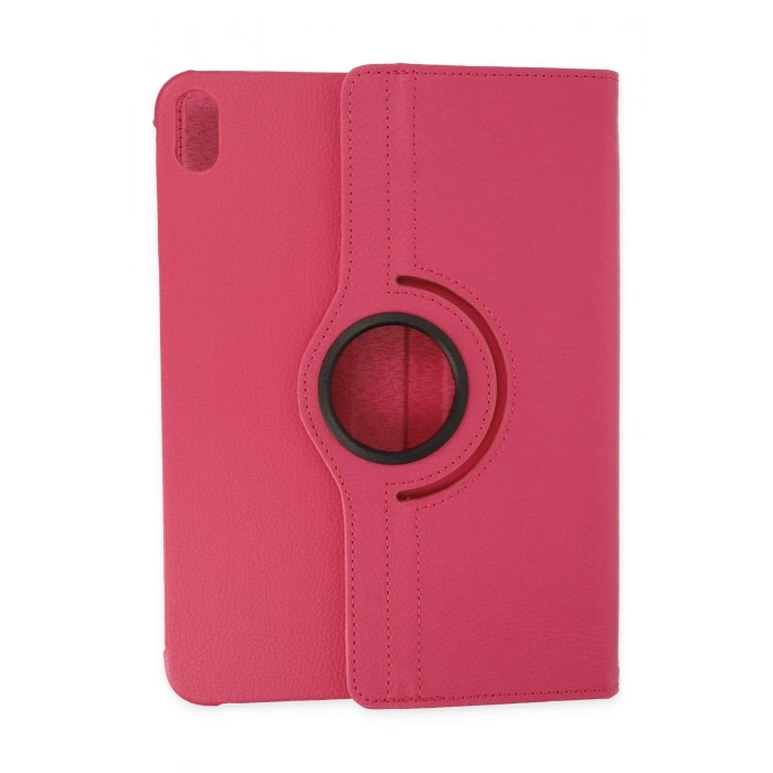 Mey İthalat®   iPad 2022 10.9 (10.nesil) Kılıf 360 Tablet Deri Kılıf - Pembe