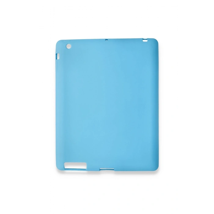 Mey İthalat®   iPad 4 9.7 Kılıf Evo Tablet Silikon - Mavi