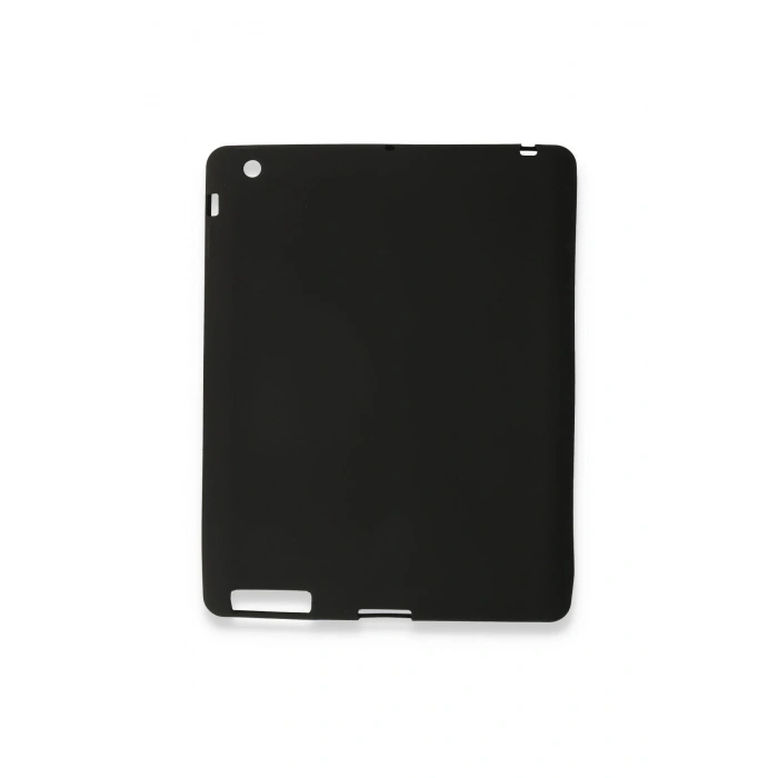 Mey İthalat®   iPad 4 9.7 Kılıf Evo Tablet Silikon - Siyah