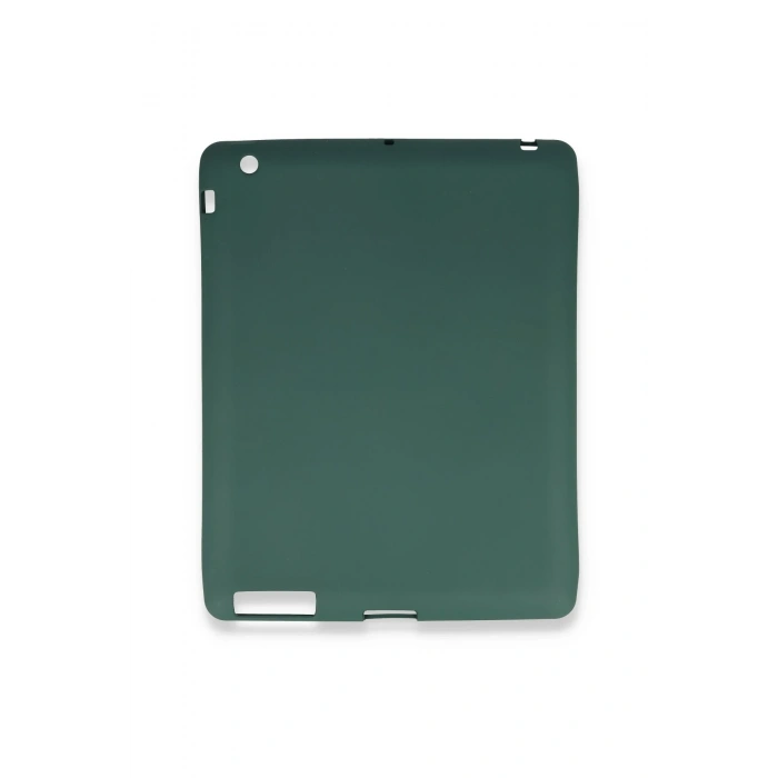 Mey İthalat®   iPad 4 9.7 Kılıf Evo Tablet Silikon - Yeşil