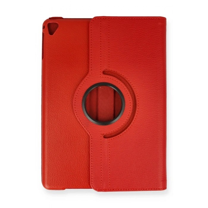 Mey İthalat®   iPad 9.7 (2018) Kılıf 360 Tablet Deri Kılıf - Kırmızı