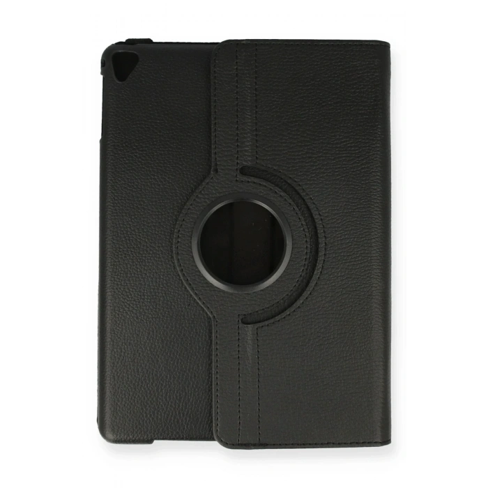 Mey İthalat®   iPad 9.7 (2018) Kılıf 360 Tablet Deri Kılıf - Siyah