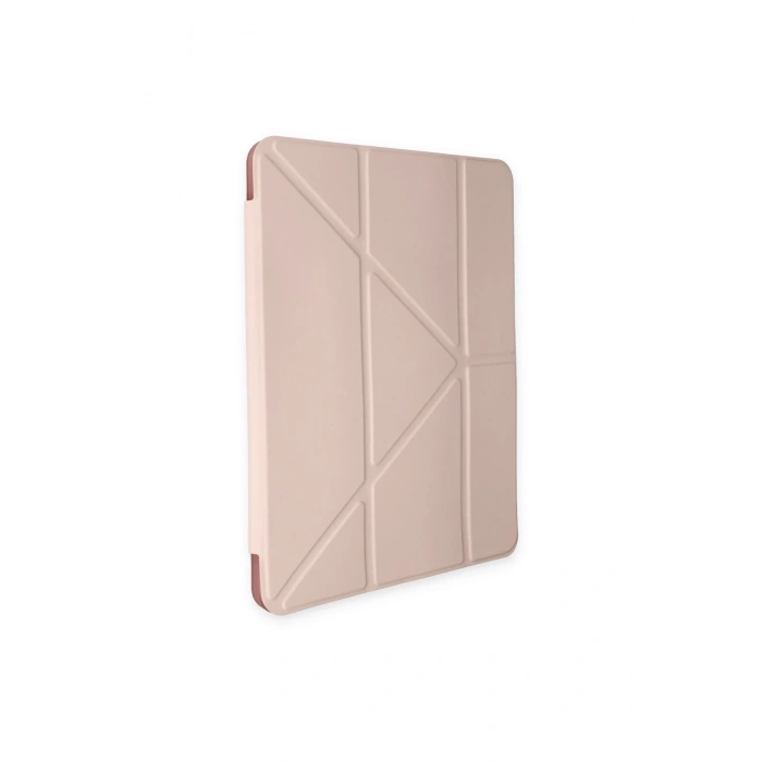 Mey İthalat®   iPad Air 4 10.9 Kılıf Kalemlikli Mars Tablet Kılıfı - Rose Gold