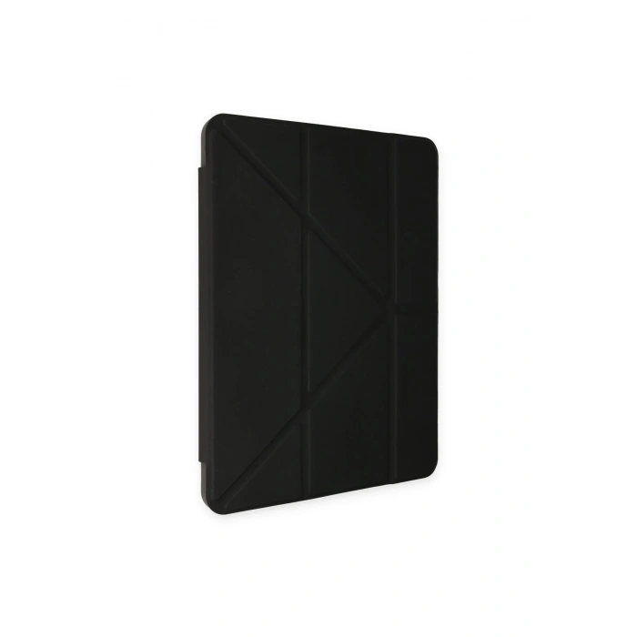 Mey İthalat®   iPad Air 4 10.9 Kılıf Kalemlikli Mars Tablet Kılıfı - Siyah