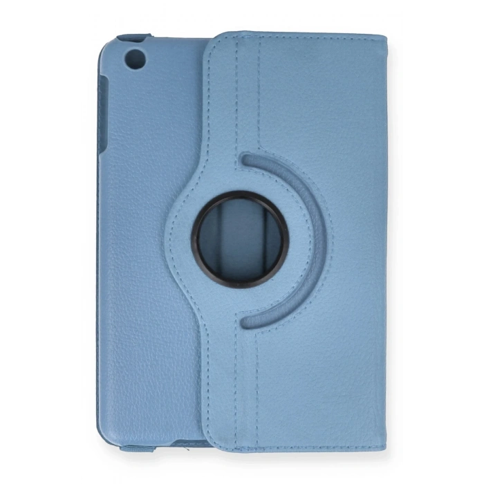 Mey İthalat®   iPad Mini 1 Kılıf 360 Tablet Deri Kılıf - Turkuaz