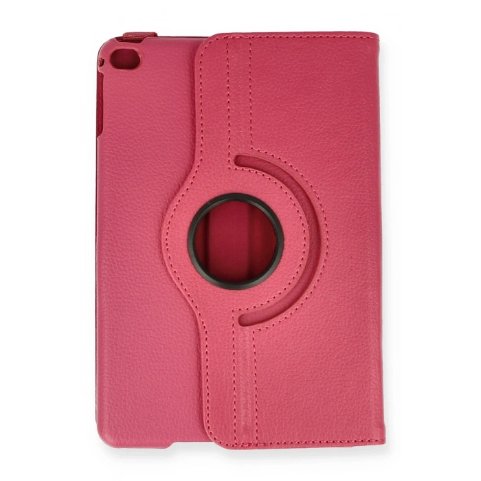 Mey İthalat®   iPad Mini 4 Kılıf 360 Tablet Deri Kılıf - Pembe