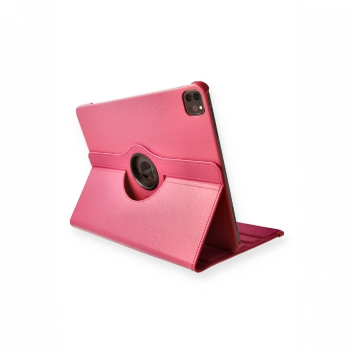 Mey İthalat®   iPad Pro 11 (2020) Kılıf 360 Tablet Deri Kılıf - Pembe