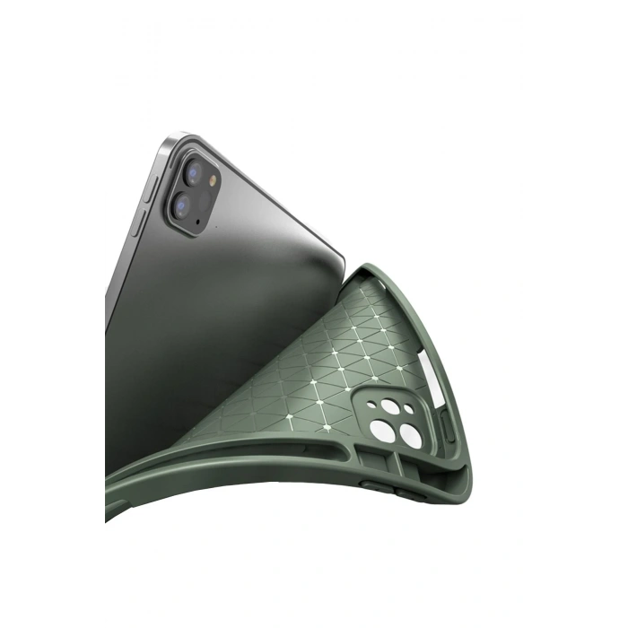 Mey İthalat®   iPad Pro 11 (2020) Kılıf Tablet Focus Silikon - Yeşil