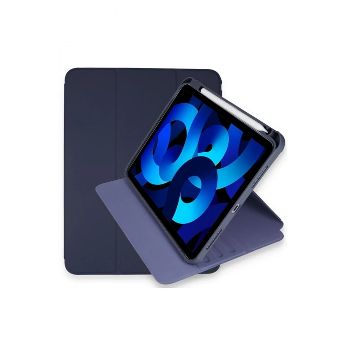 Mey İthalat®   iPad Pro 11 (2021) Kılıf Starling 360 Kalemlikli Tablet Kılıf - Lacivert